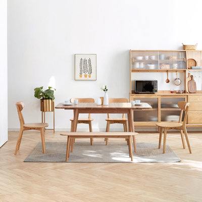 Passendale 6 - Person Drop Leaf Dining Set