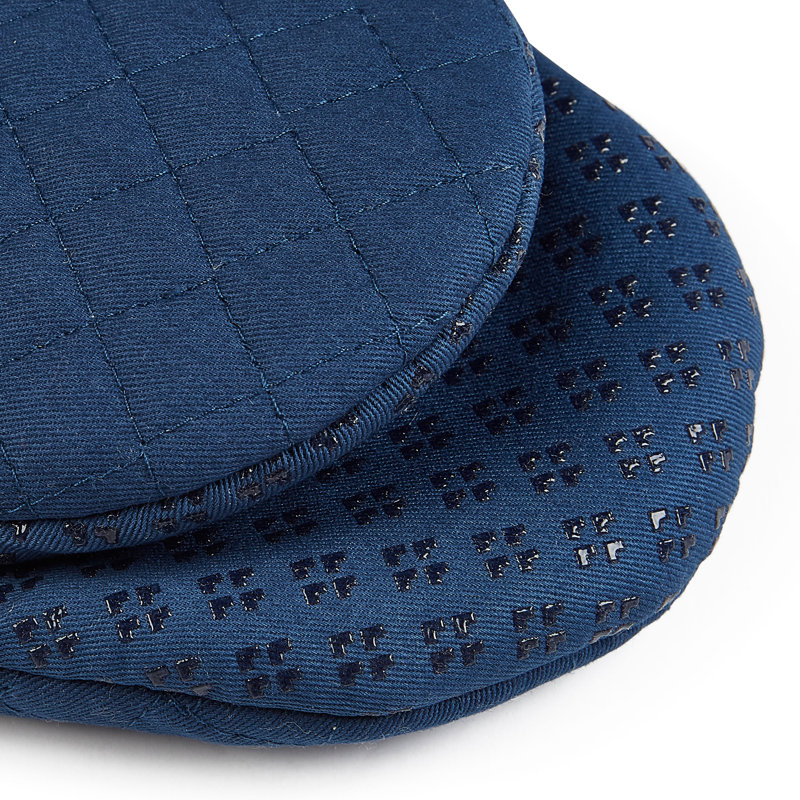 KitchenAid Asteroid Solid Textured Mini Oven Mitt, Blue Willow