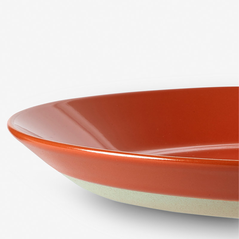 Sur La Table Colour Me Happy Set Of 4 Dinner Plate 27.5cm, Orange