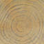 Table d'appoint MGO Twist Shape, texture semblable au bois, couleur naturelle