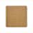 Square Woven Rattan End Table