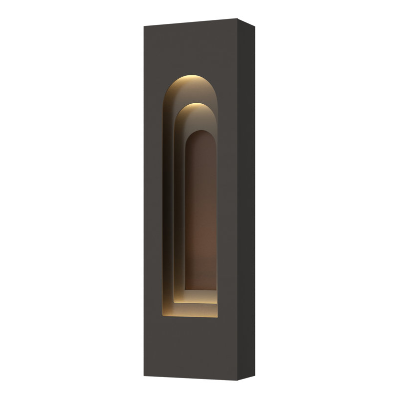 Procession Arch Outdoor Sconce, 27.5" H x 8" W x 3.9" D, Coastal Dark Smoke, Coastal Bronze