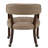 Swivel Tufted Dining Chairs With Casters And Arms-105846496-105846494