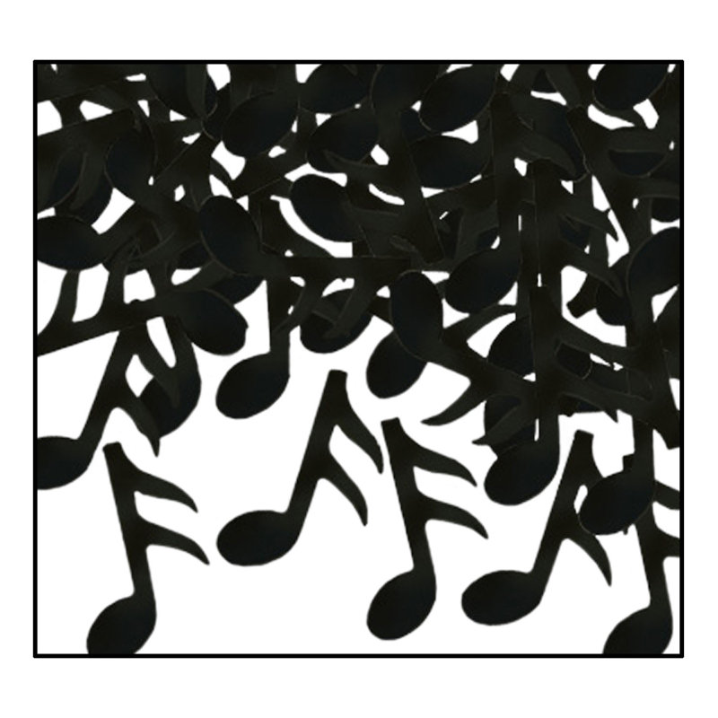 Notes de musique Fanci-Fetti - paquet de 12