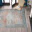 Tapis oriental rouge / bleu Alabama-1080000996