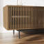 Meuble télé Mid-Century moderne, entièrement assemblé-639900173-639900175