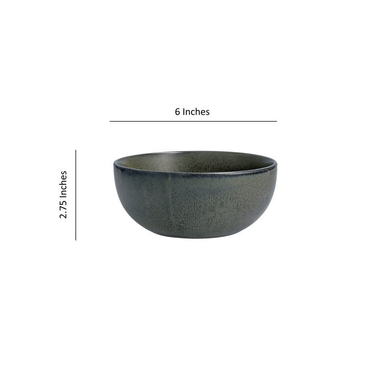 Fortessa Sound 24 oz. Cereal Bowl, Forest Green