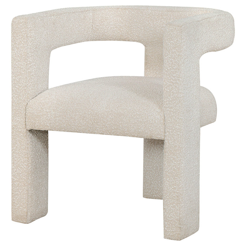 Chaise d'appoint rembourrée Verda