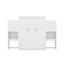 Grand lit escamotable avec bureau, coiffeuse et armoires-347981013