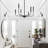 Clerise 6 - Light Candle Style Dimmable Classic / Traditional Chandelier-1810159634