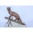 Nifao Collection Bronze Statue of a Mongoose Climbing a Tree Branch 24" x 12" x 20"H