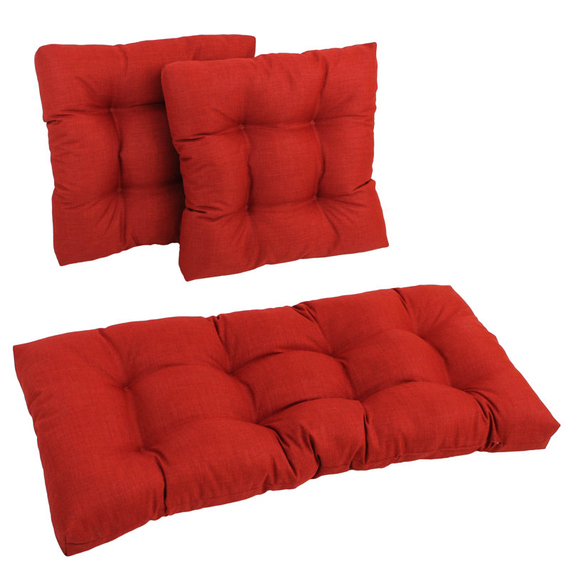 Outdoor 5'' Seating Group Seat Cushion, Paprika