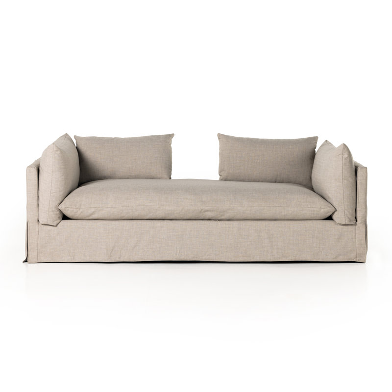 Reggio Two Arm Chaise Lounge, Bennett Moon Performance Weave