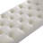 Armrest Button-Tufted Ottoman Bench