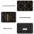 32" Accent Cabinet with Gold Trim-1507780078
