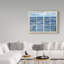 «Beach Reflections Through the Window» par Dartis, reproduction sur toile tendue-25330201