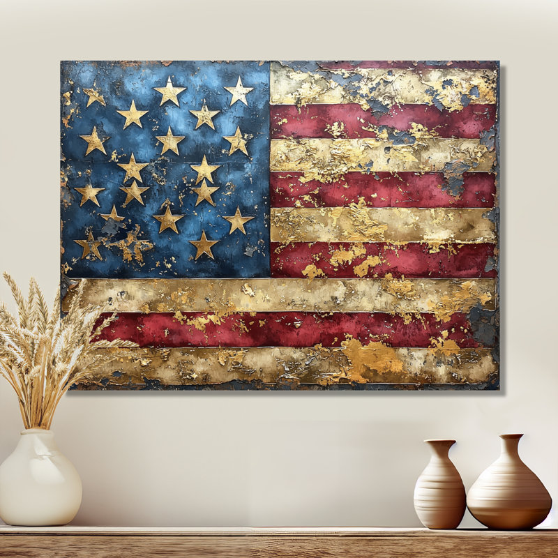 Lakéda - États-Unis, art mural, H 12 po x l 20 po, Toile tendue, Ne s’applique pas