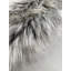 Tapis rond en fausse peau de mouton gris tissé à la machine Mar Vista-1036480441