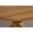Oregon 110cm Round Solid Oak Dining Table
