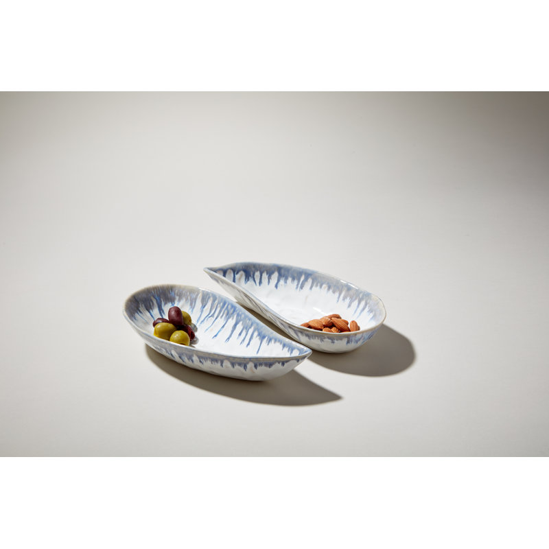 Burlington Mussel Shell Bowl Set, S, Pool