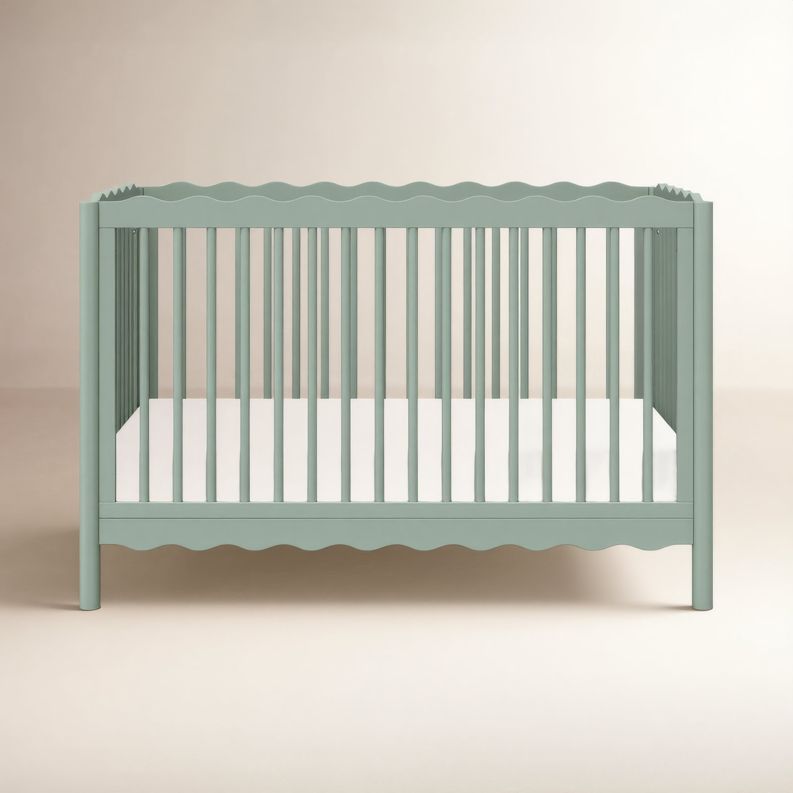 Swell Pine 4-in-1 Convertible Crib, Light Sage