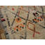 Tapis tribal marocain rétro Beni Ourain