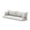 Housse de coussin d'extérieur pour canapé Sunbrella