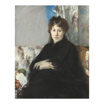 Portrait de Madame Edma Pontillon née Edma Morisot soeur de l'artiste (Portrait of Mme. Edma Pontillon née Morisot the artists sister) by Berthe Morisot - Giclee Print