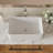 21"X14"  Ceramic Rectangular Vessel Bathroom Sink