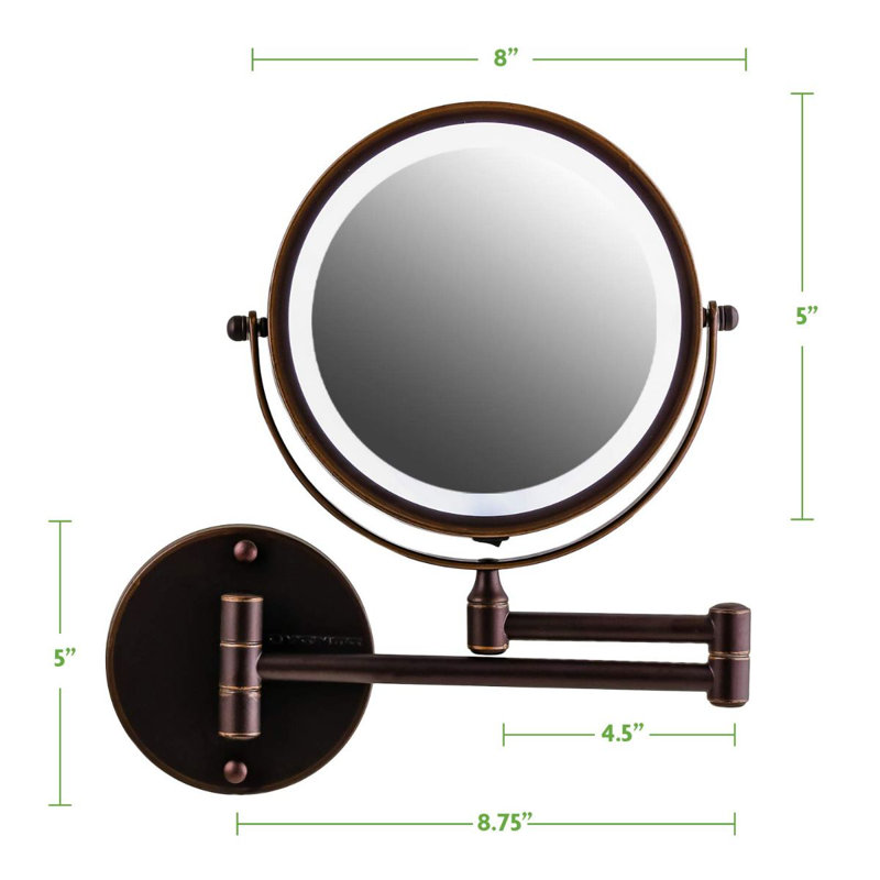 Concave LED Wall Mirror