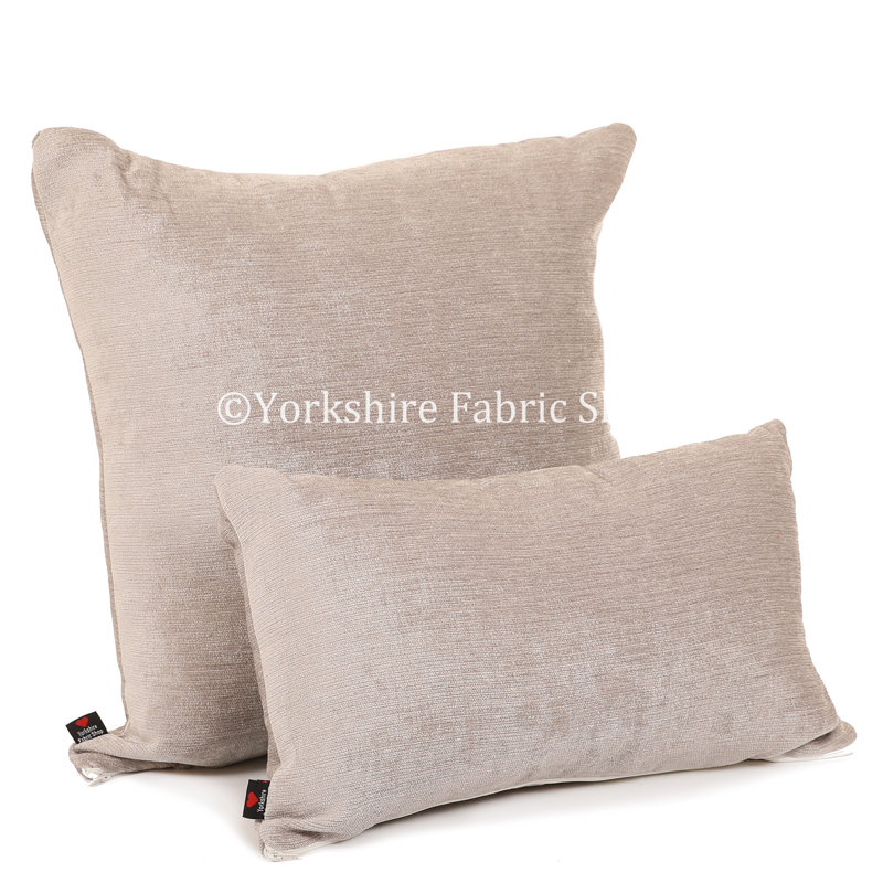 Eberhardt Square Cushion, Small, Silver
