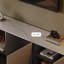 Meuble télé gris en bois manufacturé-274119894