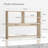 Multi-Cubby Desktop Storage Hutch, Open Compartment Desk Organizer Shelf-1854381369