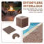 PP Material Interlocking Floor Tiles - 44 Pack 12"X12" Waterproof Patio Tiles-125177228