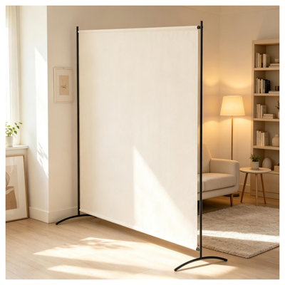 Paravent d'extérieur autoportant de 1,80 m, protection UV UPF30+, séparateur de pièce