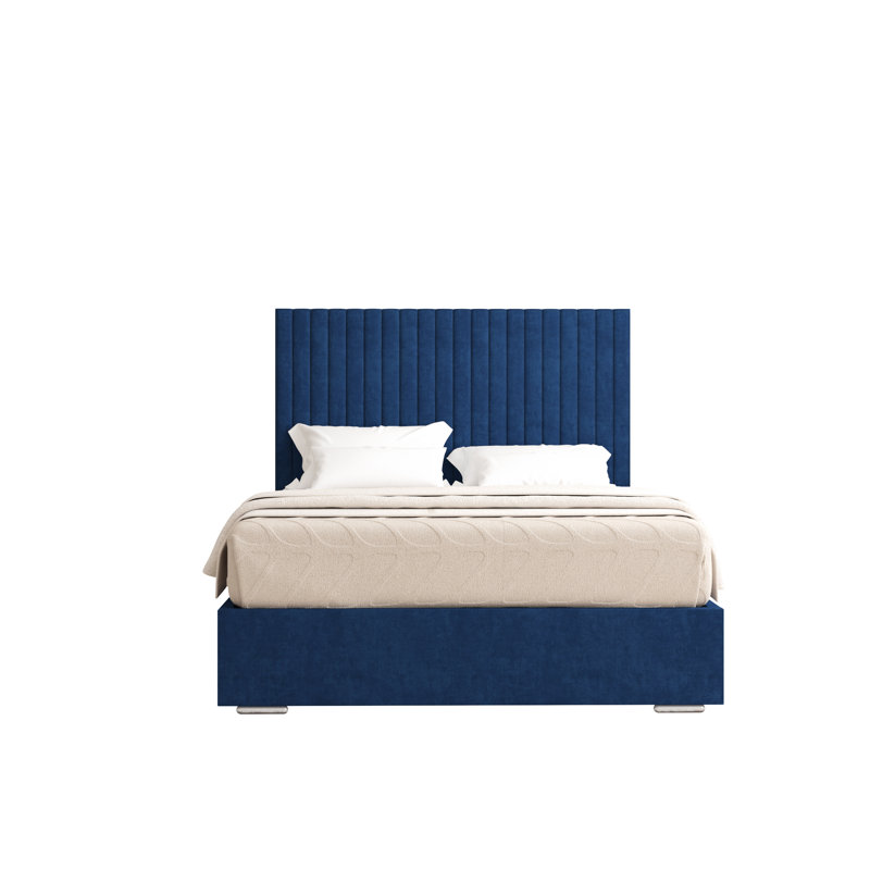Aidean Upholstered Bed Frame, Kingsize (5'), Parliament