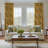Fancy Hummingbird Patterned  Room Darkening Curtain,Rod Pocket Back Tab Floral Drapes,Set of 2-286680884-286370201