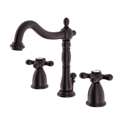 Heritage Widespread Bathroom Faucet with Drain