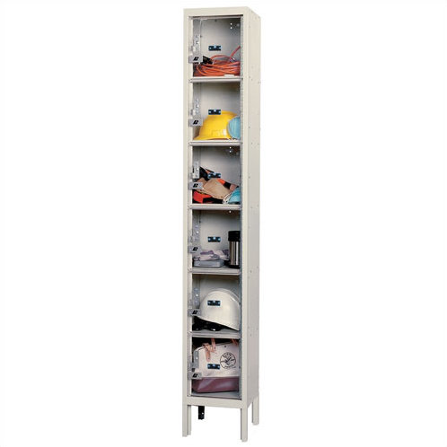 Casier large à 6 niveaux 1 Safety-View, L 12 po x P 15 po x H 78 po