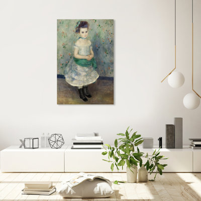Art mural réaliste et classique «Renoir - Portrait Of Jeanne Durand Ruel»