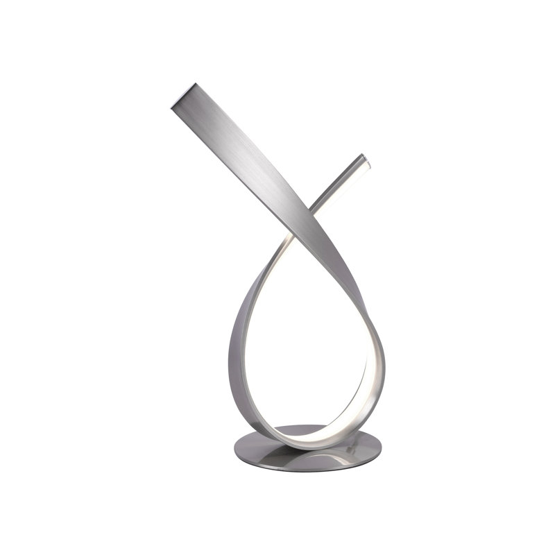 Hemphill Metal Novelty Lamp, Silver