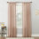 Panneau de rideau semi-diaphane avec passe-tringle en lin - Basics by Wayfair ™