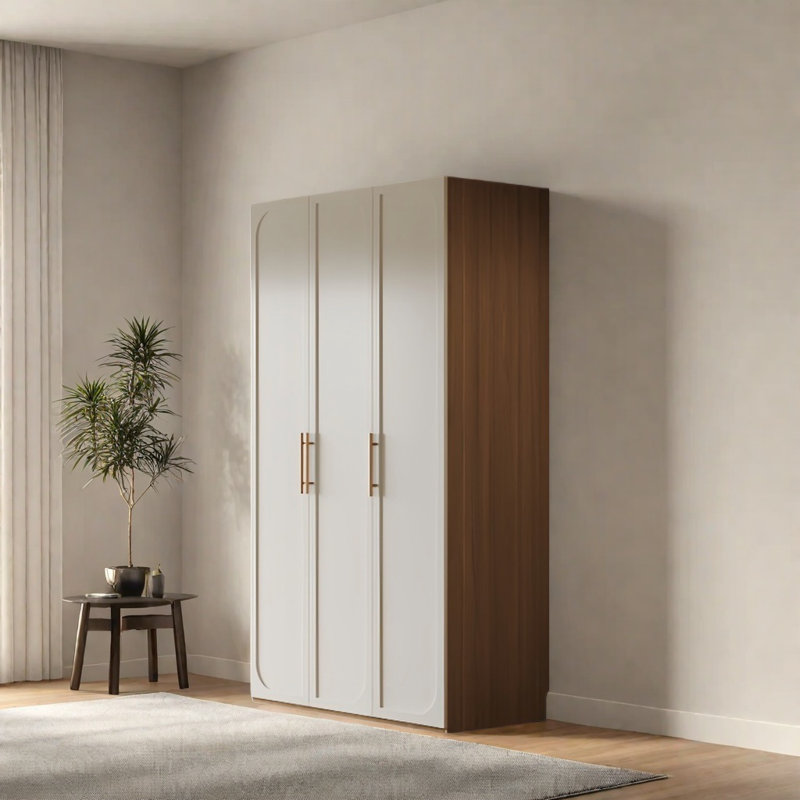 Garde-robe simple de couleur unie