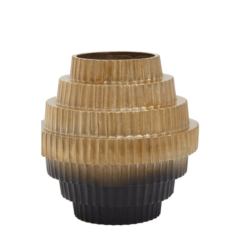 Borst Aluminum Table Vase, 25cm H x 25cm W x 25cm D