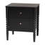Table de chevet 2 tiroirs Lucera-2110547349