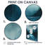 Décorations murales monochromes gris et bleu en hiver-97942201-97942177
