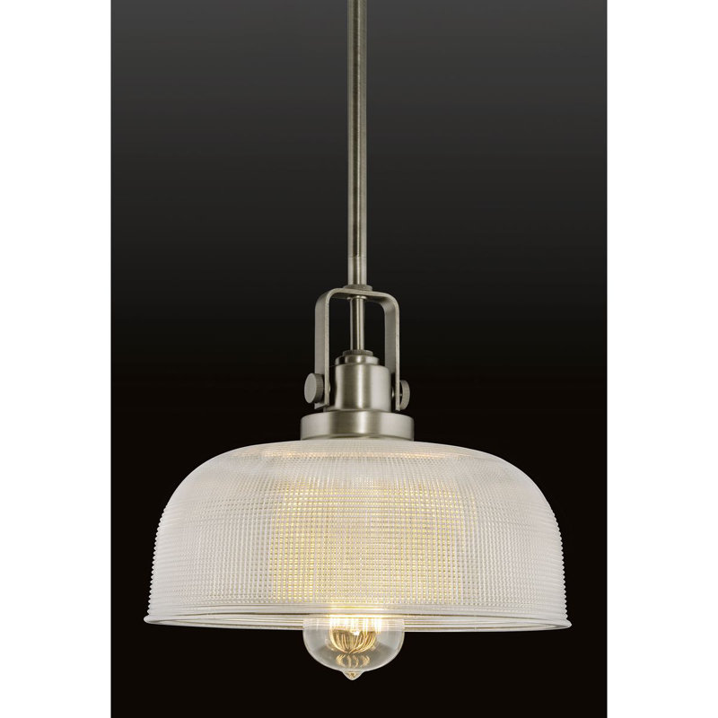 Wortman 1 - Light Single Pendant, Antique Nickel
