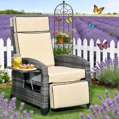 Reclining Lounge Chair,Outdoor Recliner Chair