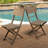 Positano 4-Piece Acacia Wood Folding Dining Chair Set