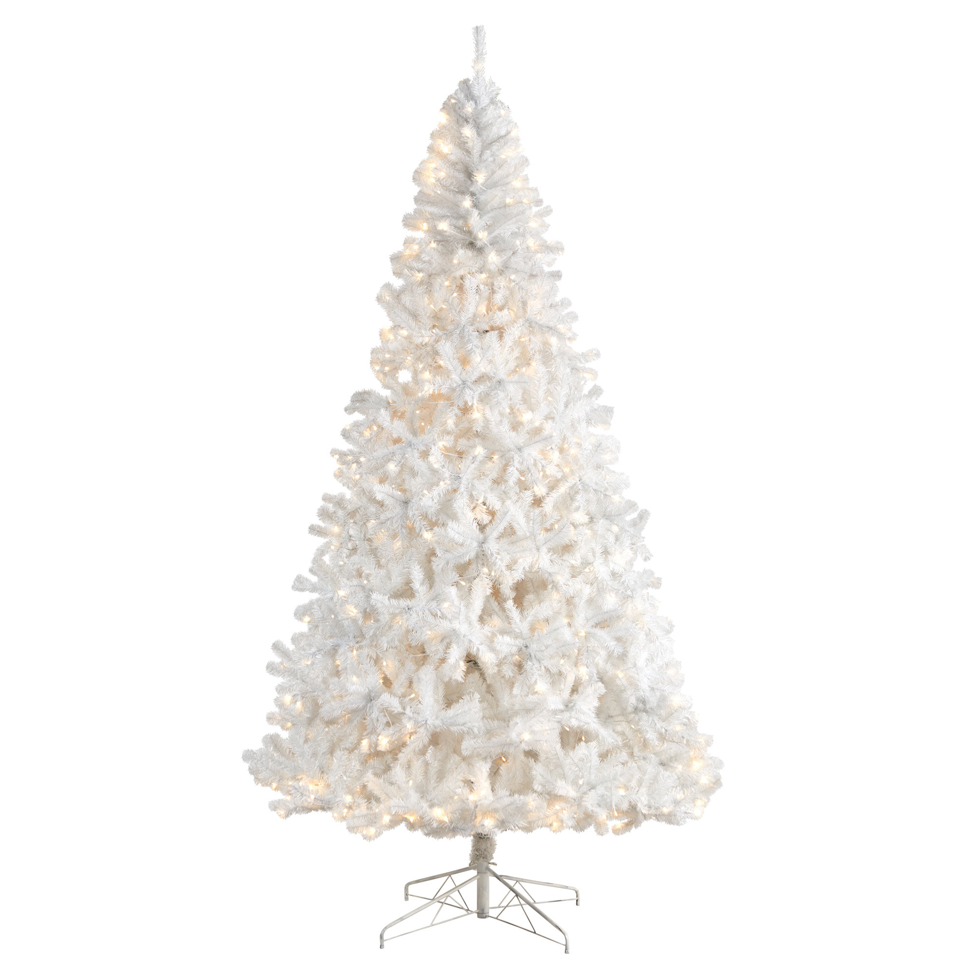 Lighted Artificial Christmas Tree, 9' H